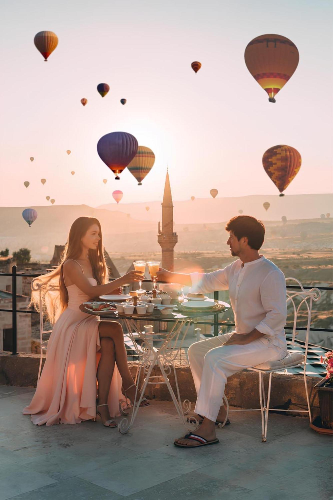 Karlik Cave Suite Cappadocia Учисар Экстерьер фото