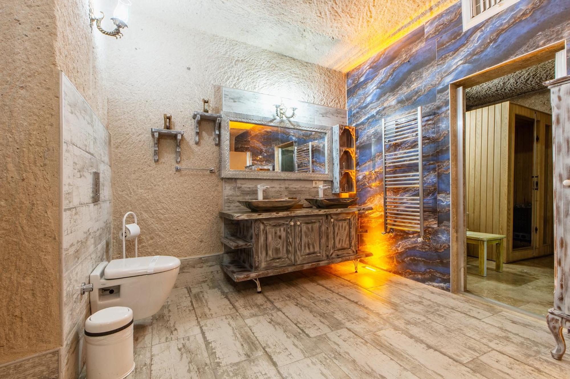 Karlik Cave Suite Cappadocia Учисар Экстерьер фото
