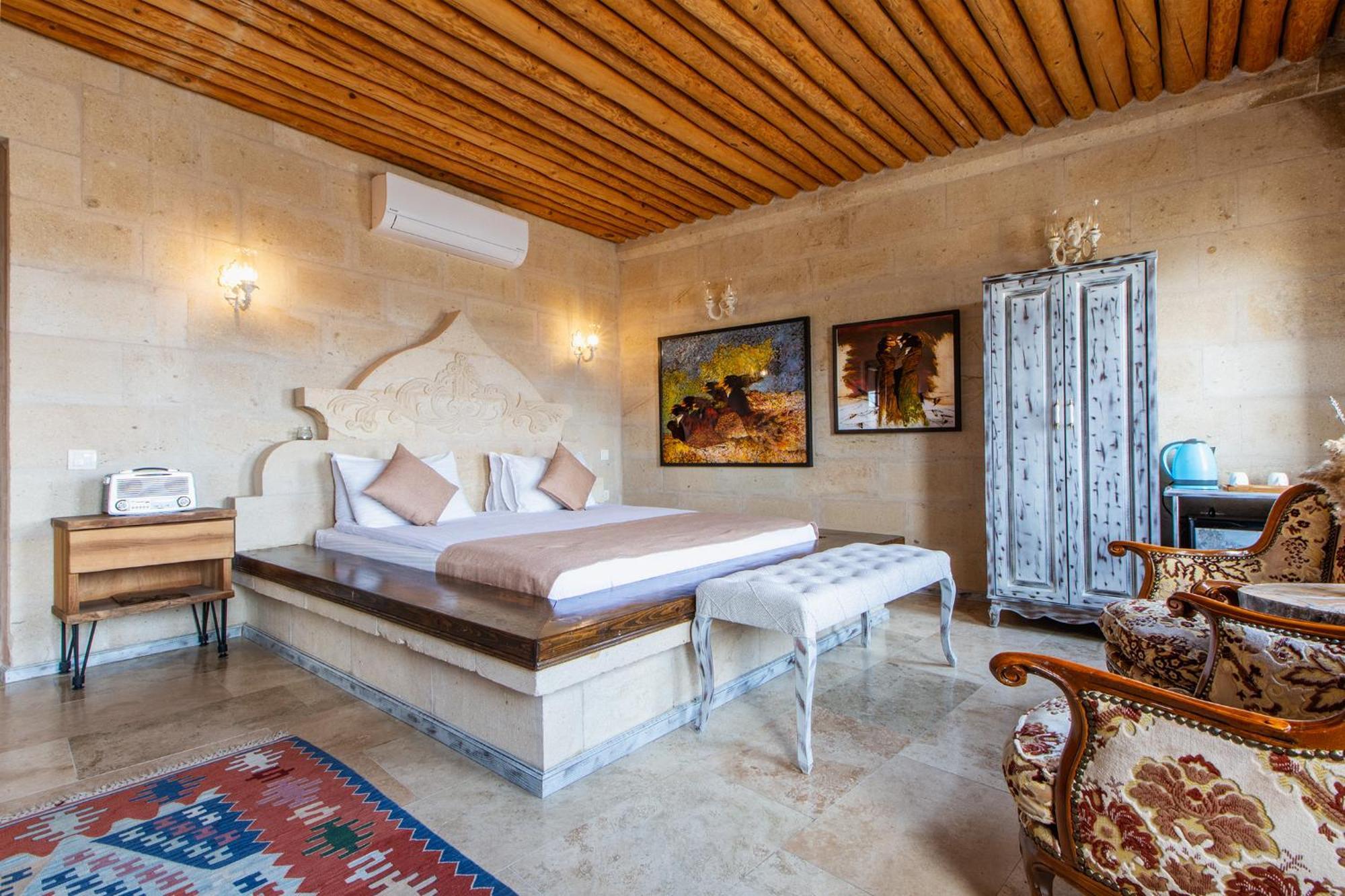 Karlik Cave Suite Cappadocia Учисар Экстерьер фото