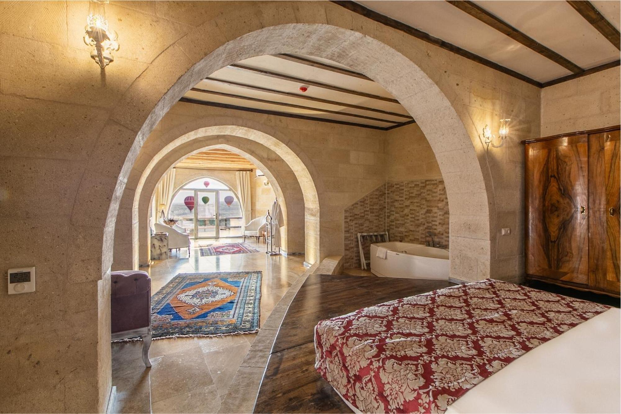 Karlik Cave Suite Cappadocia Учисар Экстерьер фото