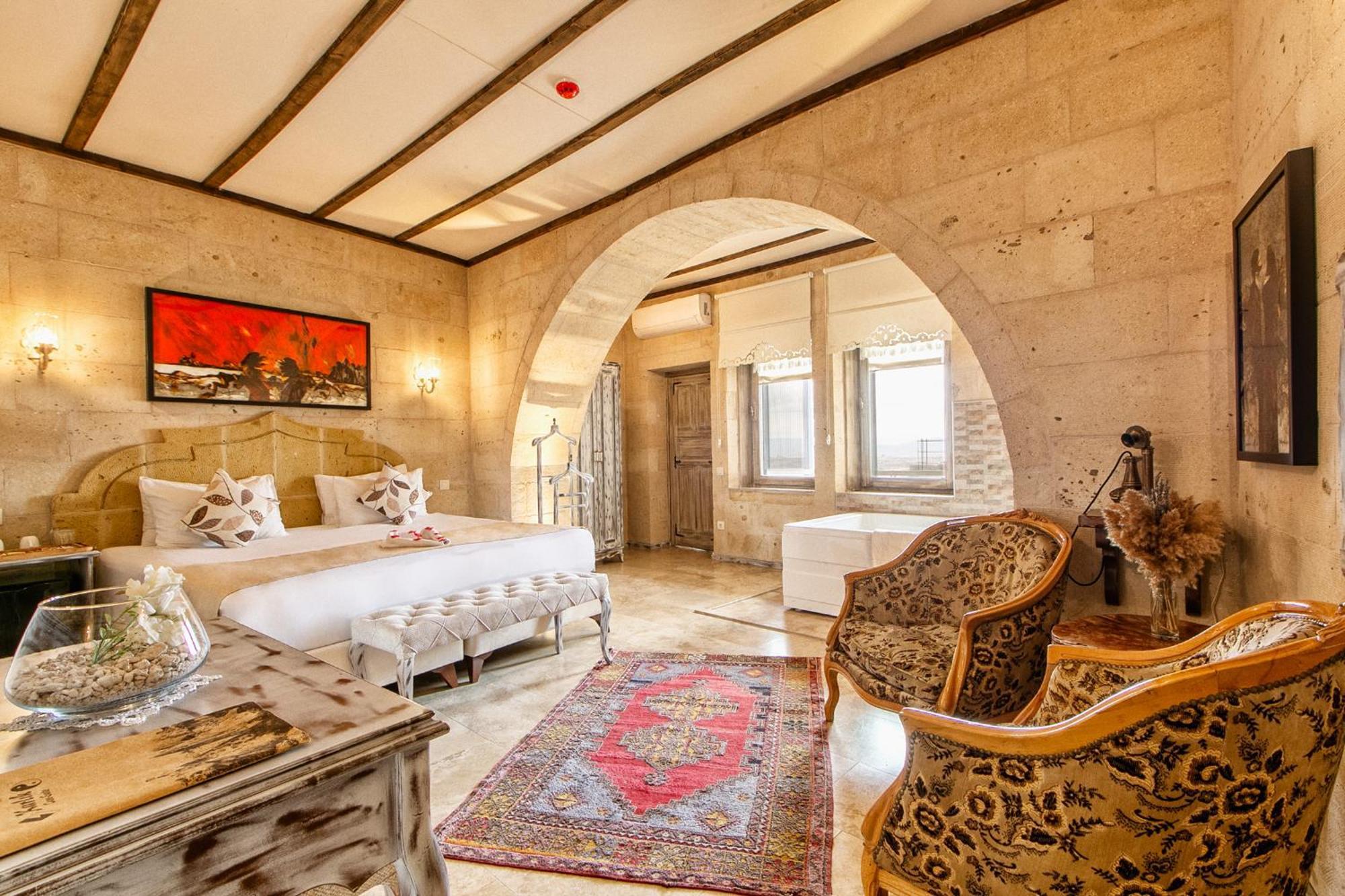 Karlik Cave Suite Cappadocia Учисар Экстерьер фото