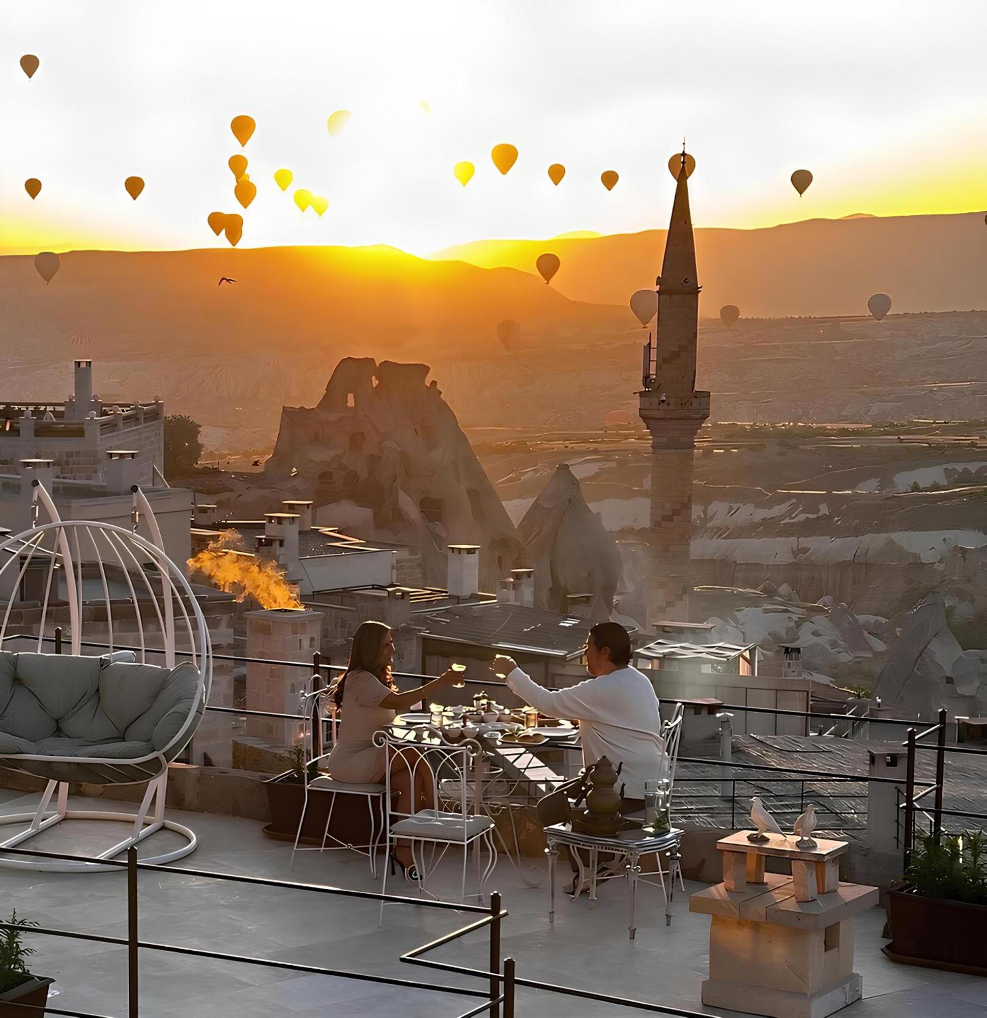 Karlik Cave Suite Cappadocia Учисар Экстерьер фото