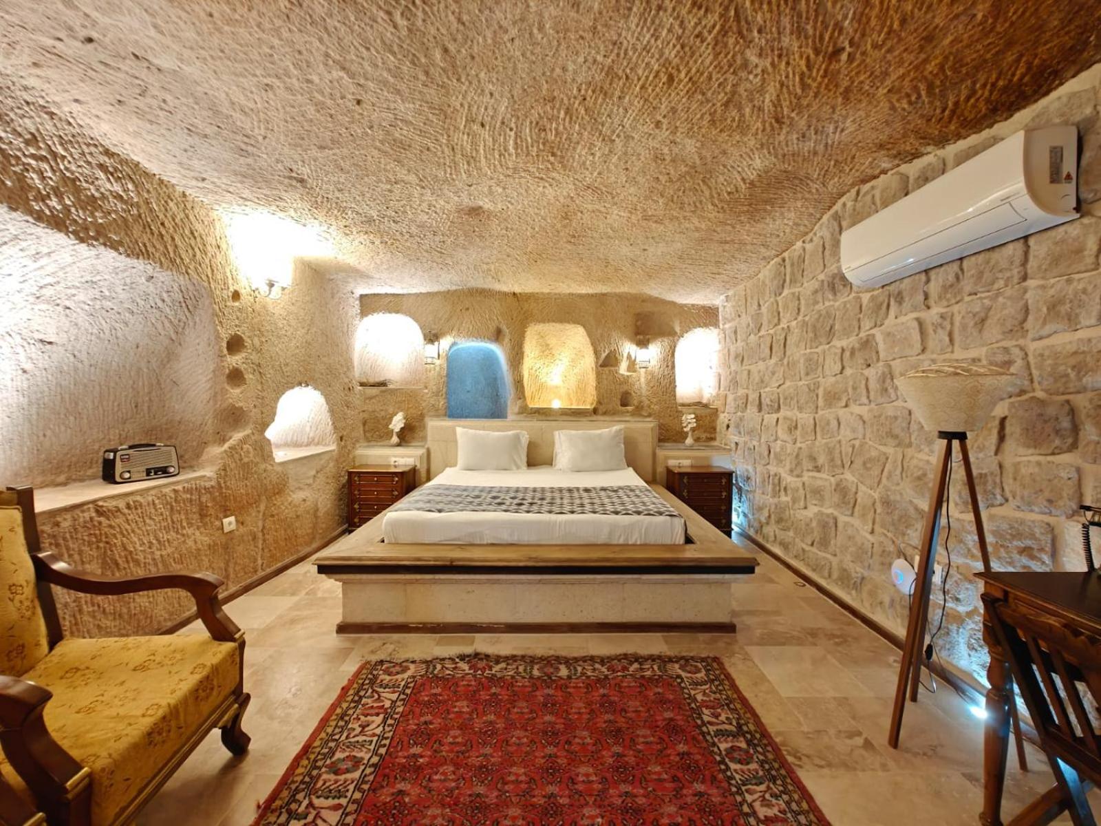 Karlik Cave Suite Cappadocia Учисар Экстерьер фото